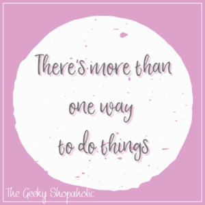 There's more than one way