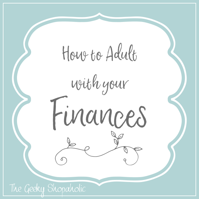 How to Adult with your Finances